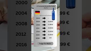 Die Preise müssen  Folge und Like für Mehr!  #skyvodka #trending #teuer #deutschland #preise