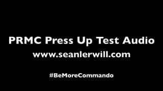 PRMC Press Up Test Audio