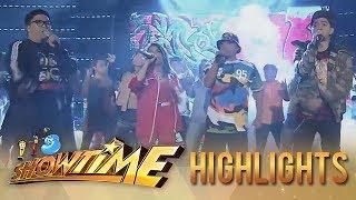 It's Showtime: KZ, Jhong, Teddy and Jugs performs a medley of “Nadarang” and “S2pid Luv”