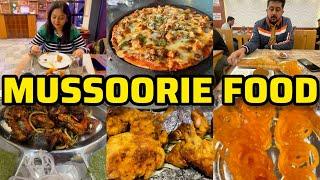 Mussoorie Food Vlog 2024 | Mansuri Mall Road Street Food Tour | Best Places To Eat Veg & Non-Veg