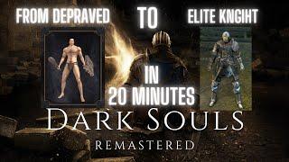 From Deprived to Elite Knight in 20 min | A Classic Dark Souls Experience (Intro and Prologue)