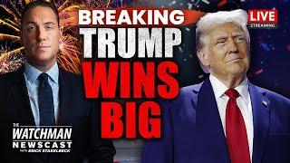 President Trump Wins LANDSLIDE Election; Wants DECISIVE Israeli Victories | Watchman Newscast LIVE