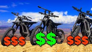 Testing Electric Dirt Bikes, Is Cheaper Better?