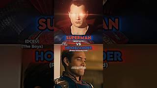 Superman vs Homelander