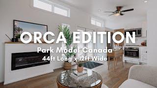 Experience Ultimate Tiny Home Living with Orca Park Model Canada by Mint Tiny House Company