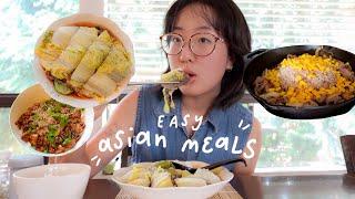 4 easy asian recipes for when you're busy & stressed!