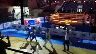 Tajikistan national  ((Rahmonov Jafar)) asian elite boxing championship 2-9 avgust  2019 ring a day3