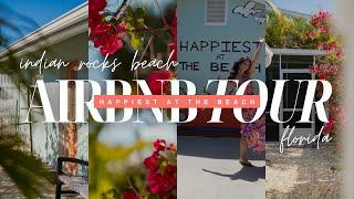 Happiest At The Beach Airbnb Tour & Review | Cozy Beach Airbnb in Indian Rocks Beach, Florida