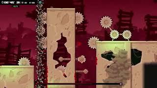 【Super Meat Boy Forever】All Dark Worlds Deathless