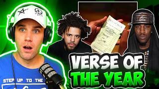 VERSE OF THE YEAR?! | Rapper Reacts to Daylyt & J. Cole - A PLATE OF COLLARD GREENS (FIRST REACTION)