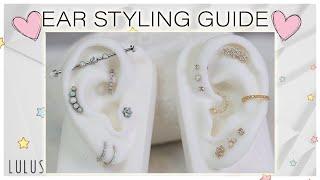 Ear Styling Guide With Johnny Gold VS Silver + Industrial Jewelry! ️