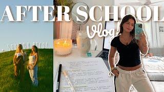 AFTER SCHOOL VLOG... || Thrifting + photo shoot :))