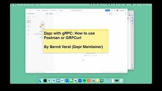 Using Dapr via gRPC with Postman and GRPCurl