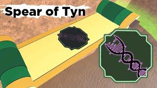 SPEAR OF TYN spawn location + drop + showcase | Shindo Life