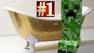 Quest for the Golden Bathtub (Minecraft Part 1)