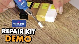 Flooring Repairs How to repair a floor - Quick-Step repair kit demo