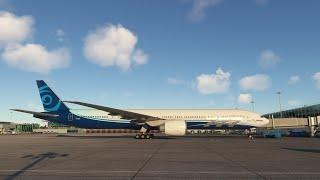 Livestream flying the Boeing PMDG 777-300 from Stansted to Birmingham in Flight Simulator