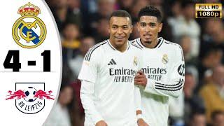 Real Madrid vs RB Leipzig 4-1 • Champions League Highlights & All Goals 2024 • Hasil Bola Tadi Malam