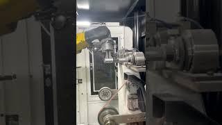 Automated robot grinding machine for Future die cast aluminum parts in the Automotive Industry