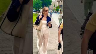 Прозорі білі штани. Львів літо, мода. #львівплощаринок