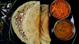 அரிசி சேர்க்காத சத்தான மொறு மொறு தோசை Pesarattu recipe in tamil | Pacha payir dosa #diabeticrecipe