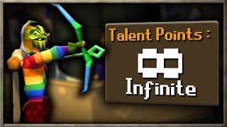 I FOUND THE PERFECT METHOD TO FARM *INFINITE TALENT POINTS* ON THIS OLDSCHOOL RSPS... + GIVEAWAY