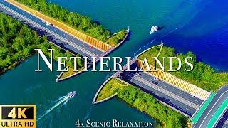 Netherlands 4K - Scenic Relaxation Film With Calming Music  (4K Video Ultra HD)