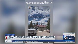 Local films Ruidoso homes, pets during wildfires