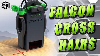 Creality Falcon 22W and 40W Laser Crosshairs Installation and Calibration