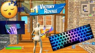 [1 HOUR] Fortnite Keyboard & Mouse Sounds ASMR Tilted Zonewars Gameplay Smooth