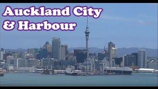 Auckland City and Harbour viewed from Mt Victoria - Devonport