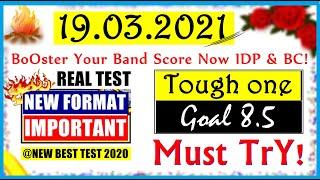 IELTS LISTENING PRACTICE TEST 2021 WITH ANSWERS | 19.03.2021 | TOUGH LISTENING