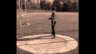 Discusthrower Gerhard Mayer - Training