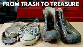 Converse Sneaker Upcycling: From Trash to Treasure | ASMR Transformation
