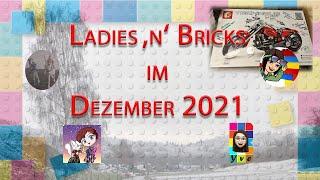 Ladies 'n' Bricks im Dezember. Bauen, Spass haben und Quatschen und Aufbau der Herlay Dovidsan