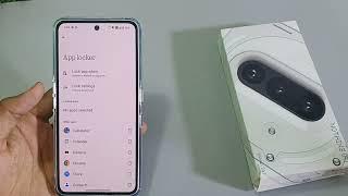 Nothing Phone 3a 5g App Lock Setting | Nothing Phone 3a me App me lock kaise Lagaye