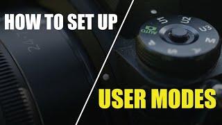 Best Nikon Z6, Z6II, Z7, Z7II User Mode Settings - U1, U2 and U3