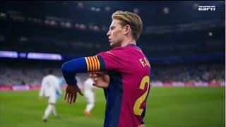 Frenkie de Jong vs Real Madrid (26/10/2024) | La Liga