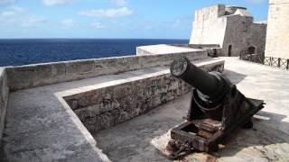 Castillo de los tres Reyes del Morro en Habana. Castles in Havana. Cuba