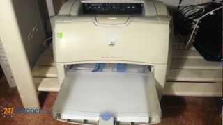 How to change the HP LaserJet 1200 toner cartridges by 247inktoner.com