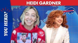 Heidi Gardner Talks Flying With Josh Allen, Saturday Night Live, Kansas City Chiefs Matchup & More!