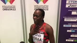 Kenya's Mary Moraa Wins BRONZE At World Champs