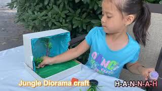 JUNGLE #funactivitiesandcrafts #homeschool #kids #educationalvideos #junglediorama #jungleanimals