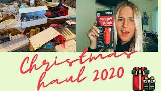 CHRISTMAS HAUL 2020