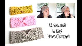 How to Crochet Headband / Ear Warmer