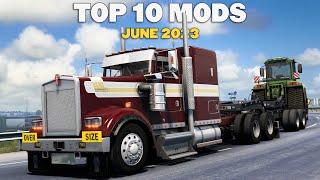 TOP 10 ATS MODS - JUNE 2023 | American Truck Simulator Mods.