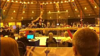 Scottish gymnastics championships 2022. Espoir beam. All around champion. Beam champion.