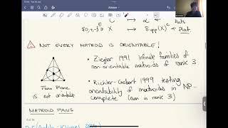 Real Phase Structures on Matroid Fans by Kris Shaw