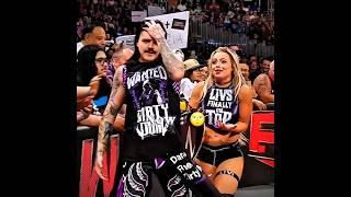 Dominik Mysterio Helps Liv Morgan Then Vs Now Edit ️ #wwe #livestream #dominikmysterio #thenandnow