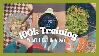 A Full Day of Eating Training to Run a 100k Ultramarathon